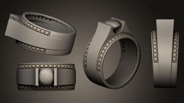 Jewelry rings Ring 006 3d model